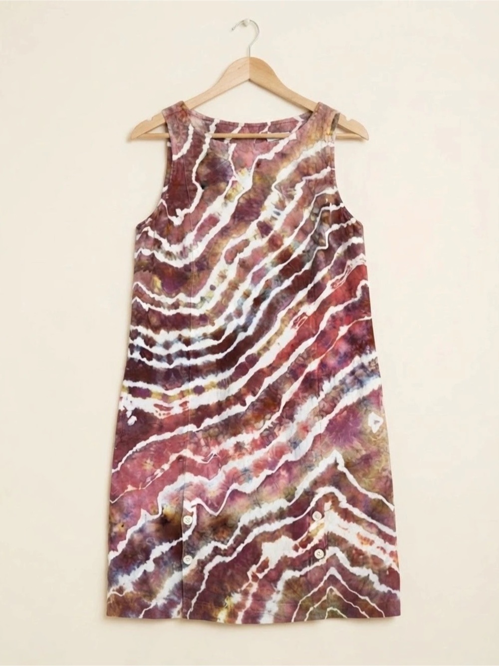 Ice Dyed J. Jill Love Linen Mini Dress